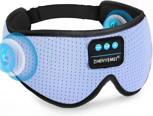 Bluetooth Sleep Headphones White Noise Sleep Mask 3D Eye Mask for Sleeping - Picture 1 of 1