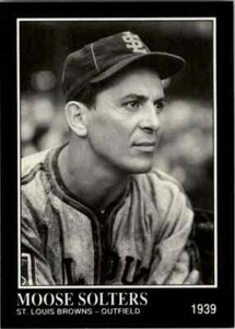 1991 CONLON COLLECTION - TSN - #285 MOOSE SOLTERS - BROWNS -