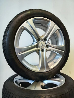 4 Winterräder 245 45 R18 Mercedes E Klasse W213 S213 C238 A238 18" Alufelgen - Bild 1 von 4
