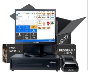 Clienty TPV táctil Completo para hostelería, Listo para Bares y restaurantes. - Imagen 1 de 4