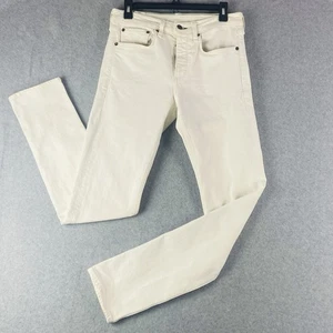 HERREN RAG & BONE NEW YORK FIT 2 SLIM JEANS USA GRÖSSE 30 x 31 Ecru/Off White Preppy - Bild 1 von 10