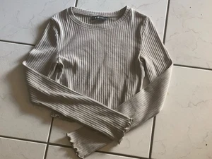 Strickshirt grau S. - Bild 1 von 1