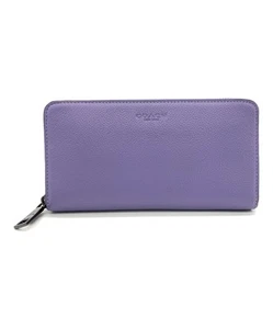 Cartera COACH lavanda para mujer usada de Japón 5F2617 - Imagen 1 de 10