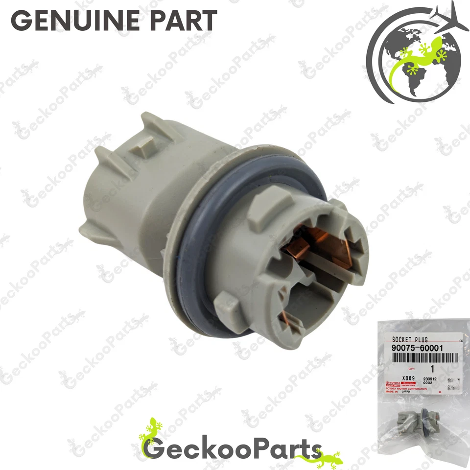 Enchufe de lámpara de señal de giro genuino Toyota Tundra Tacoma RX350 LS400 lámpara de respaldo Foto 1 de 4