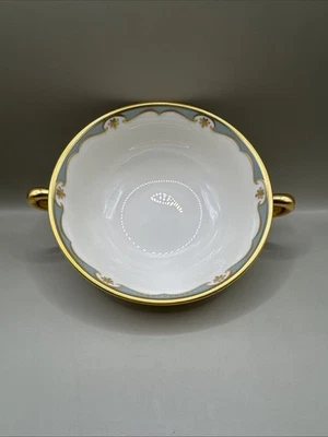 Lenox Meredith Cream Soup Bowls With Double Handles 5”. F-505