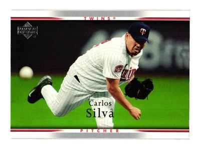 2007 Upper Deck #807 Carlos Silva - Image 1 of 2