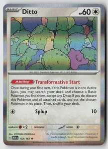 Lo mismo - 132/165 - SV: Holofoil 151 Scarlet & Violet - PTCG - Imagen 1 de 2