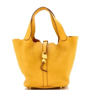 Hermes Picotin Lock Bag Clemence MM - Picture 1 of 8