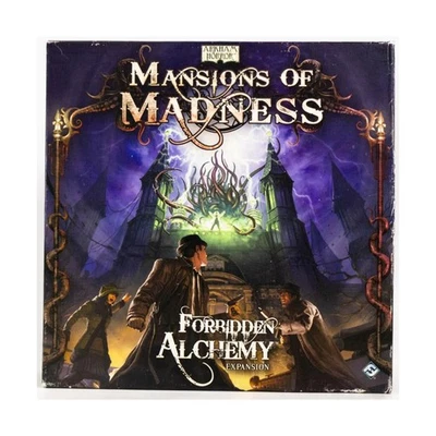 FFG Mansions of Madness Forbidden Alchemy Expansión - ¡Sin figuras! Caja en muy buen estado/ex Foto 1 de 2
