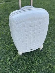 Alexander McQueen Samsonite coccodrillo trolley valigia RARO - Foto 1 di 15