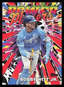 2025 Topps Celebration Power Players #PP17 Bobby Witt Jr. - Bild 1 von 2