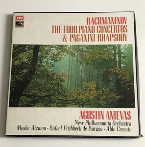 Rachmaninov - The Four Piano Concertos And 'Paganini' Rhapsody 3 x LP Box Set EX - Picture 1 of 12
