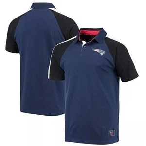 Tommy Hilfiger Poloshirt M Herren Navy, Weiß New England Patriots Holden Raglan - Bild 1 von 7