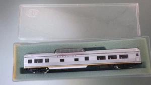 Vtg Con-Cor N-Passenger Car Heavyweight Corrugated Santa Fe Dome Observation - Picture 1 of 5