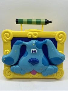 Fiambrera de plástico vintage Blues Clues Nickelodeon 1999 Viacom Jakks coleccionable - Imagen 1 de 14