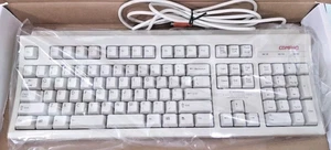 VINTAGE COMPAQ WINDOWS PS2 KEYBOARD MODEL 247429-101 121838-001A RT685BTW KBRK - Picture 1 of 6