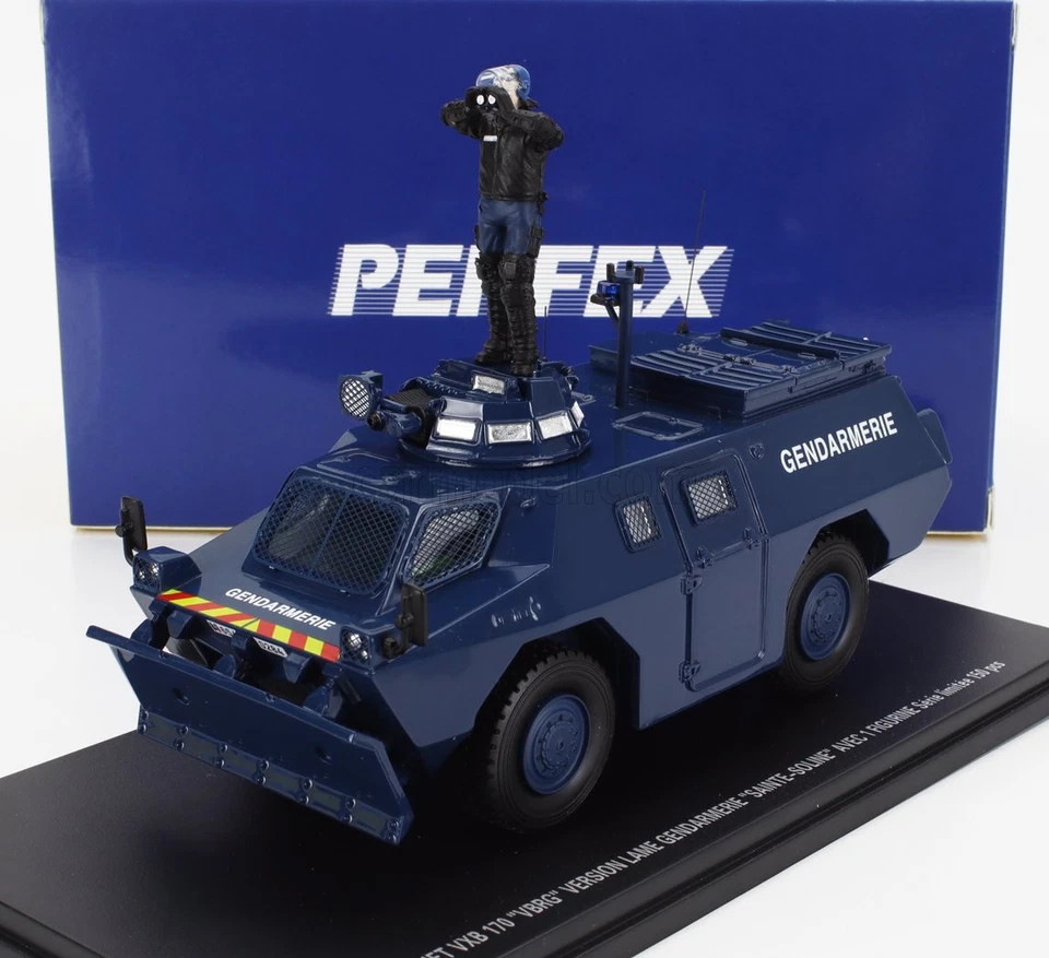1/43 PERFEX - BERLIET - VXB 170 VBRG ANFIBIO BLINDATO GENDARMERIE SAINT PE751 - Immagine 1 di 1