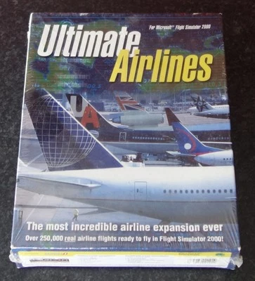 Ultimate Airlines add-on for Microsoft Flight Simulator 2000 PC CD Rom game - Image 1 of 4