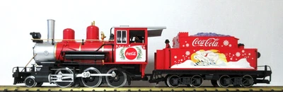 LGB 25194 CHRISTMAS COCA-COLA THE POLAR BEAR EXPRESS 2-6-0 STEAM ENGINE - Image 1 of 4