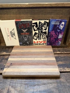 Rock Metal VHS Lot Alice in Chains Ozzy Slayer Aerosmith Promo Live Tapes - Imagen 1 de 8