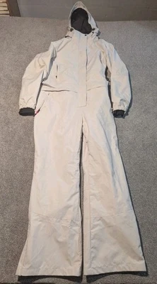 Traje de esquí Searipe para mujer XL blanco de una pieza monos para nieve snowboard con capucha Foto 1 de 4