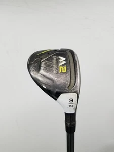 2017 TAYLORMADE M2 3 HYBRID 19* STIFF M2 REAX 75 +HC GOOD - Picture 1 of 11