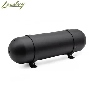 Tanque de aire negro satinado de aluminio sin costuras MOA de 3,0 galones (5 puertos NPT) paseo aéreo - Imagen 1 de 1