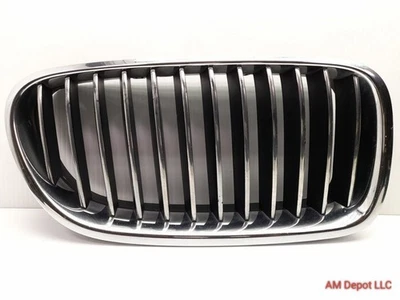 2011 BMW 535i 528i 550i F10 Right Passenger Bumper Kidney Grille Chrome 7203650 - Image 1 of 3