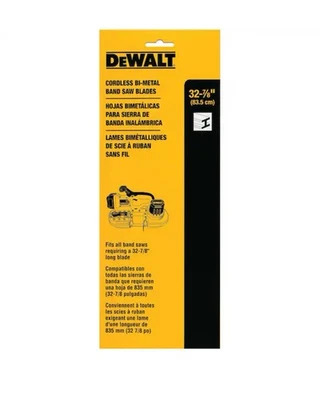 Dewalt 3 piezas 32-7/8 pulgadas L X1/2 pulgadas WX 18TPI bimetálico Foto 1 de 4