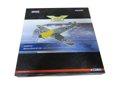Corgi Av Archive Messerschmitt BF109E Herbert Ihlefeld 1:72 US32112 NEW - Image 1 of 4