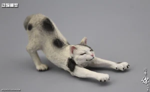 Figura de acción de 12" Estiramiento de gato para escala 1/6a escala 1:6 jengibre gato modelo animal - Imagen 1 de 1