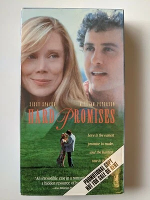 Hard Promises (VHS Tape) RARE VINTAGE DEALER SCREENER SISSY SPACEK ROMANCE - Image 1 of 4