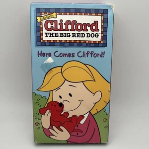 Clifford The Big Red Dog Here Comes Clifford! VHS Used John Ritter Grey G9 - Picture 1 of 3