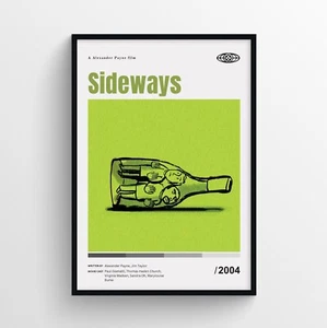Sideways Movie Poster Print, Wall Art - Unframed - Picture 1 of 2