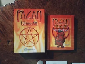 ULTIMA 8 VIII: PAGAN - PC Big Box- 3.5" disks 1994 Origins IBM + Speech Pack VGC - Picture 1 of 9