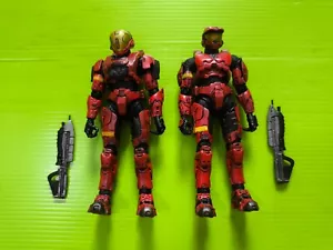 McFarlane HALO 3 Series 1 Spartan Soldier Mark VI and EVA Set of 2 Figures 5" - Picture 1 of 20