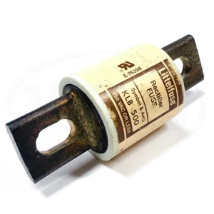 KLB-500 Littelfuse Rectifier Fuse, 250 VAC - Picture 1 of 4