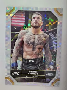 2024 Topps Chrome UFC - X-Fractor #172 SEAN BRADY - Picture 1 of 2