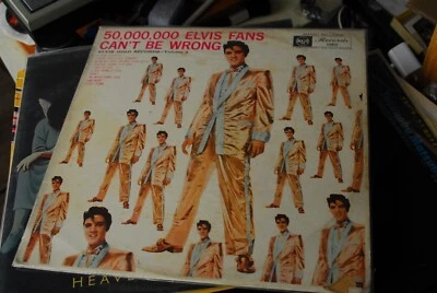 ELVIS PRESLEY  50 M FANS  can't be wrong AUSTRALIA  VINYL LP  MONO 1959 FLAPBACK - Image 1 of 4