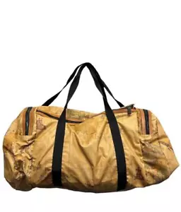 Alviero Martini L’Classe 1A Donnavventura Tote Duffel Map Travel Bag Blk Straps - Picture 1 of 24