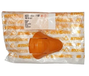Cubierta de bujía genuina Stihl TS400 4223 084 7100 tapa de corte de disco de gasolina NUEVO - Imagen 1 de 9