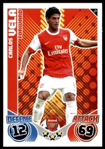 Match Attax (Premier League) 2010/2011 - Carlos Vela Arsenal No. 17 - Picture 1 of 2