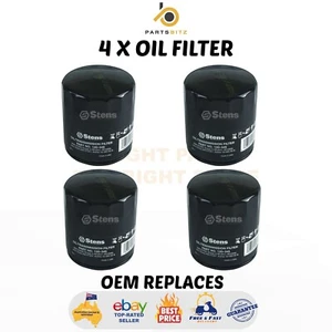 4 X Oil Filter Fits Briggs and Stratton Motors (Long) 4153 491096S 491056 Mower - Picture 1 of 2