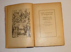Vintage Alice's Adventure in Wonderland De Luxe Edition book restore bookbinding - Picture 1 of 24