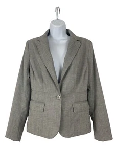 7Th Avenue Suiting Collection New York & Co. Womens Gray Blazer Jacket Size 4 - Picture 1 of 11