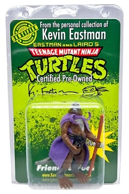 TMNT 1988 Splinter Action Figure Signed Kevin Eastman Personal Collection Rare - Image 1 of 4