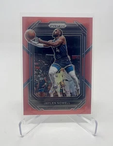 2022-23 Panini Prizm - Red Prizm #70 Jaylen Nowell /299 Minnesota Twolves - Picture 1 of 2