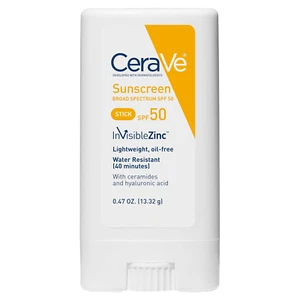 Mineral Sunscreen Stick SPF 50, Broad Spectrum SPF + Hyaluronic Acid + Ceramides - Picture 1 of 12