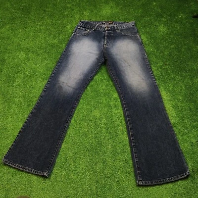 Jeans Rip Curl para hombre 32 rectos desteñidos casuales denim hechos en Aust... - Imagen 1 de 4