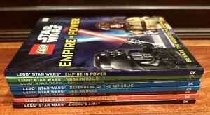Lego Star Wars Hardcover Book Lot of 8 Disney - Picture 1 of 2